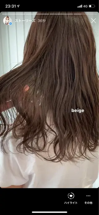 セミロング カラー メンズ 🫧透明感カラー/ ボブ/小笠原🪽のヘアスタイル