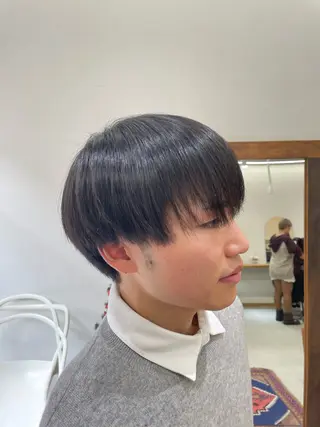 メンズ 慎太朗メンズパーマ/ フェザー/スパイキーのヘアスタイル