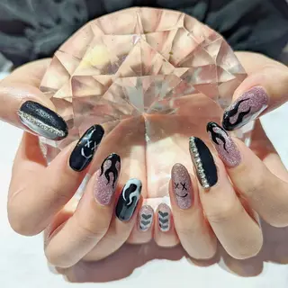 ネイル あ きのネイルデザイン