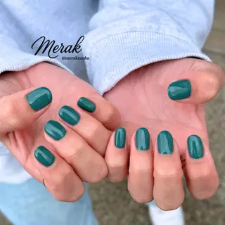 ネイル merak 難波 Kurobuchiのネイルデザイン