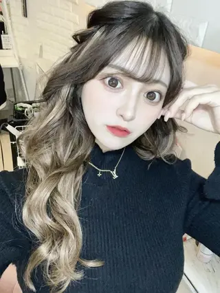 ロング シールエクステ REINA🐷のヘアスタイル