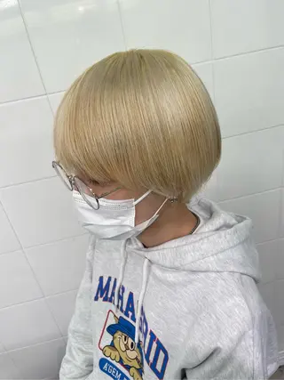 ショート カラー メンズ 🎀プルエクステ みまひかる🎀のヘアスタイル