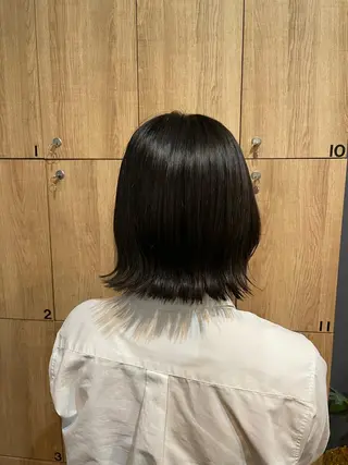 ショート 鎌取/透明感カラー /ボブ/顔まわりのヘアスタイル