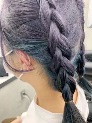 ミディアム カラー kimika🥑 メンズ/髪質改善のヘアスタイル