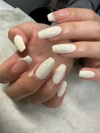 ロング カラー ヘアアレンジ キッズ ネイル マツエク・マツパ アイブロウ 福田 加奈のネイルデザイン