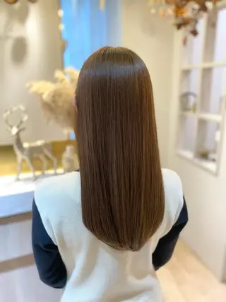 セミロング momoka .yのヘアスタイル