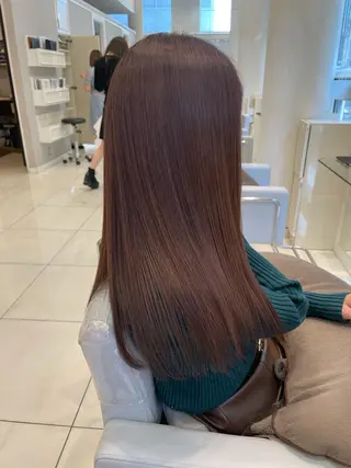 ロング カラー 美髪美容師 くぼた店長🫧のヘアスタイル