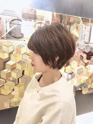 ショート GOSSIP所属・GOSSIP信国 瑞絵のヘアスタイル