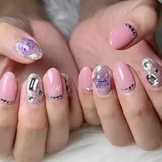 ネイル 🐕‍🦺Yappy 💗A-tanのネイルデザイン