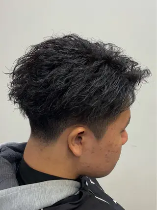 パーマ 久保 美空のヘアスタイル