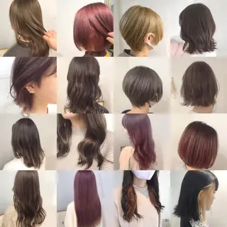 ミディアム カラー 🤍中野 レオ🤍のヘアスタイル