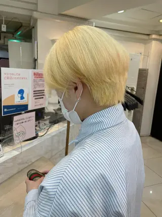 ショート Ria OSAKA 梅田所属・マリカ🦋韓国 ハイトーン/エクステのヘアスタイル