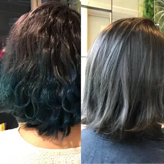 ショート カラー Hanna by W_SALONのヘアスタイル