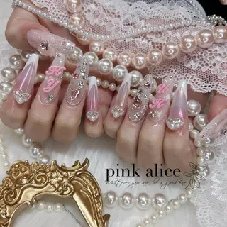 ネイル nail salon Pink Aliceのネイルデザイン
