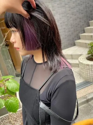 セミロング 高円寺 🎨manami🎨のヘアスタイル