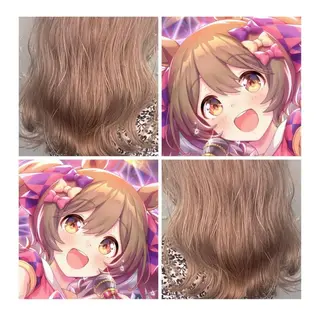 ミディアム カラー GARU-ガル-所属・TSUNO🦖 派手髪/オタク美容師のヘアスタイル