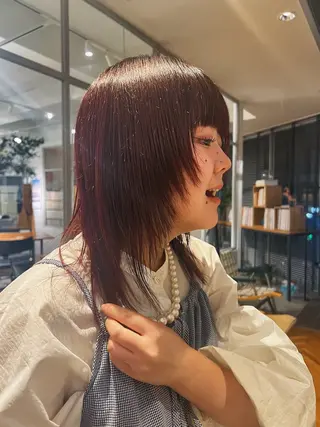 カラー 南部 綾音のヘアスタイル