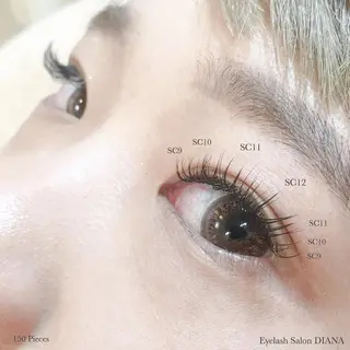 マツエク・マツパ DIANA ·͜· Hamadaのマツエク・マツパデザイン