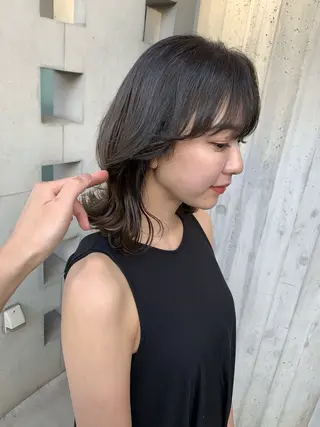 ミディアム 🇺🇸海外カラー 🇺🇸yunoのヘアスタイル