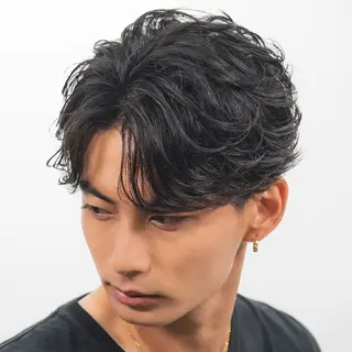 ショート パーマ メンズパーマ職人 パーマ🔥ritaのヘアスタイル