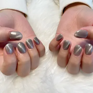 メンズ ネイル ゴテゴテ💙ワンホン リオナのネイルデザイン