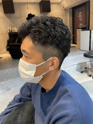 パーマ オオカワユウキ 🎀newi池袋のヘアスタイル