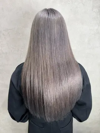 ロング カラー 福岡 拓実のヘアスタイル