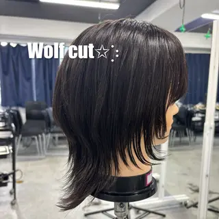 ミディアム 🍀ウルフカット🍀 ａｙａｎａ🍀のヘアスタイル
