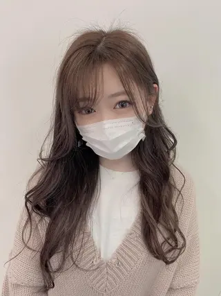 セミロング カラー ヘアアレンジ 💕STANCE 満足仕上げヒロキのヘアスタイル