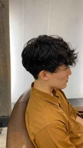 ショート パーマ メンズ 🟢NEGi🟣 🫧髪質改善のヘアスタイル