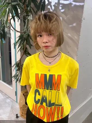 ショート モデル募集中🥚福岡 kii anju🐄のヘアスタイル