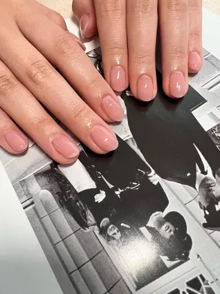 ネイル ちゅるんネイル🪄 耳ツボジュエリー🔗のネイルデザイン