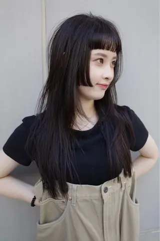 セミロング カラー SALOWIN所属・ブリーチ🔑 ボブ✨レイヤーのヘアスタイル