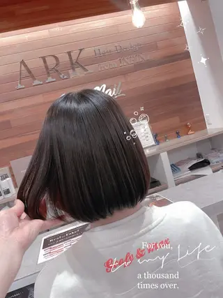 ミディアム パーマ riddle hair(駒生)所属・山越 美裕樹のヘアスタイル