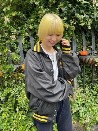 ショート カラー inq sakae所属・りん🌷︎名古屋 透明感カラー/カットのヘアスタイル