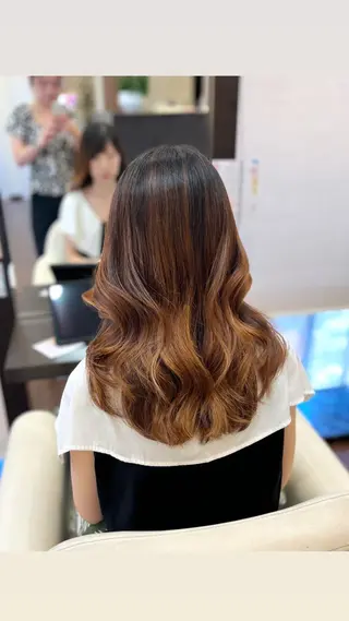 ロング カットパーマモデル 🖤ikoiのヘアスタイル