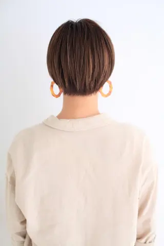 ショート カラー NYNY四條畷店 森 亮人のヘアスタイル