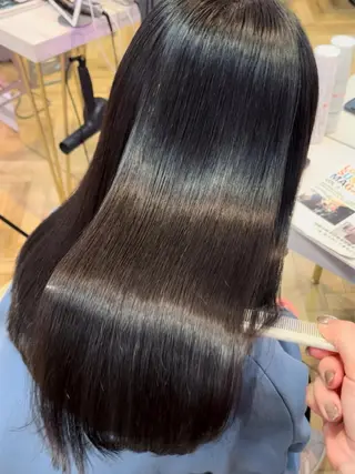 ロング enn to yuu所属・KURENA ♡sexy女子製造機のヘアスタイル