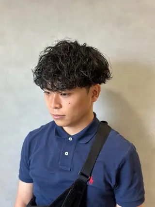 パーマ メンズ 33〖SASA〗大阪店所属・西野 翔太のヘアスタイル
