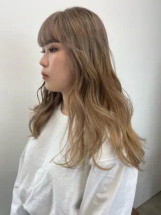 ロング カラー eight  shinjuku所属・海外ヘア スタイルRIOのヘアスタイル