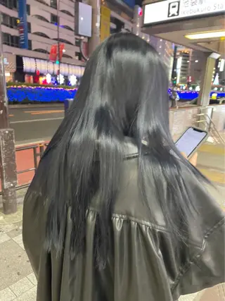 ロング カラー 韓国レイヤー×モテ髪 /MITSUKI🤍のヘアスタイル