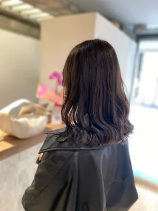 カラー Lily 日吉所属・日吉で叶える🍒🍒 オカベナオヤのヘアスタイル