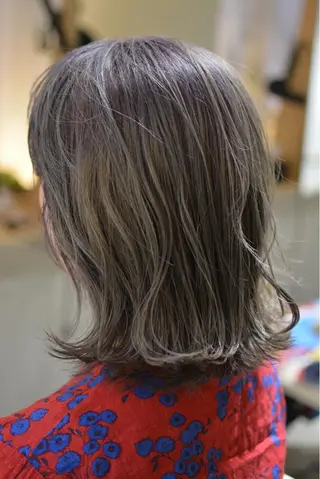 ミディアム 木村 創造🌟 デザインカラーお任せのヘアスタイル