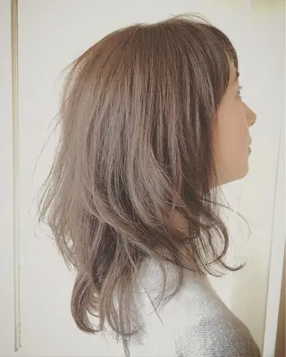 ミディアム 山口 悟のヘアスタイル