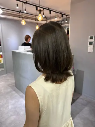 ミディアム 似合わせcut/艶 color🫧ひかりのヘアスタイル