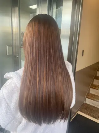 ロング 今井 萌瑞のヘアスタイル