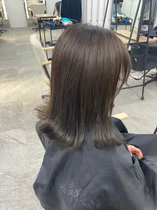 ミディアム カラー little錦糸町所属・透明感カラー🫧/ Tomy🌙のヘアスタイル