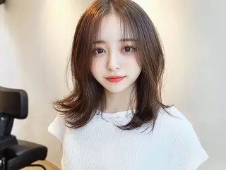 セミロング 誠也/唯一無二の ルーツカラーのヘアスタイル