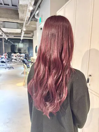 ロング カラー eto所属・髪質改善スペシャリス ト長尾勇弥/梅田中津のヘアスタイル