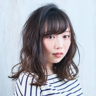 ミディアム GO TODAY  SHAIRE SALON所属・ショート/ボブ✂︎ 三田さやかのヘアスタイル